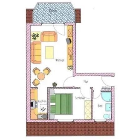 With 2 Bedrooms Dom wakacyjny *